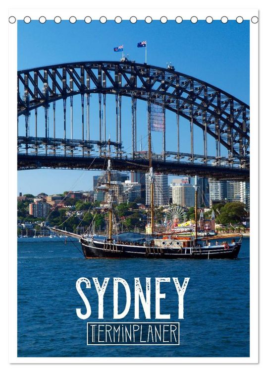 Produktbild: SYDNEY Terminplaner (Tischkalender 2026 DIN A5 hoch), CALVENDO Monatskalender