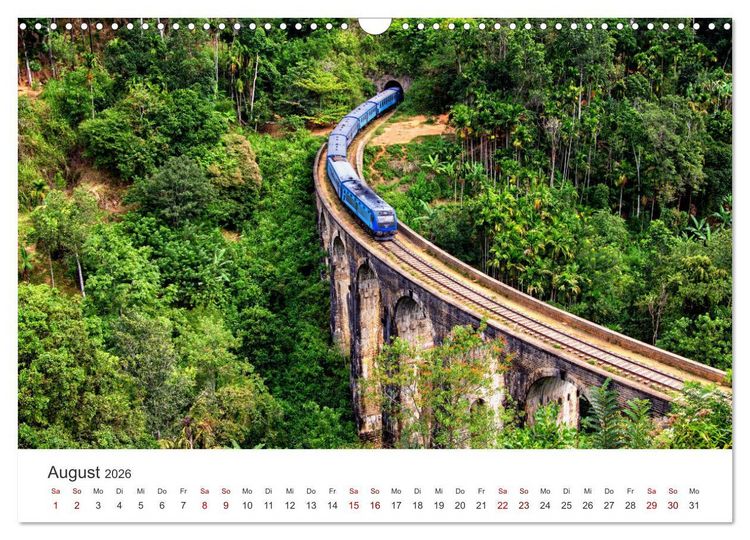 Produktbild: Sri Lanka - Eine einzigartige Trauminsel. (Wandkalender 2026 DIN A3 quer), CALVENDO Monatskalender