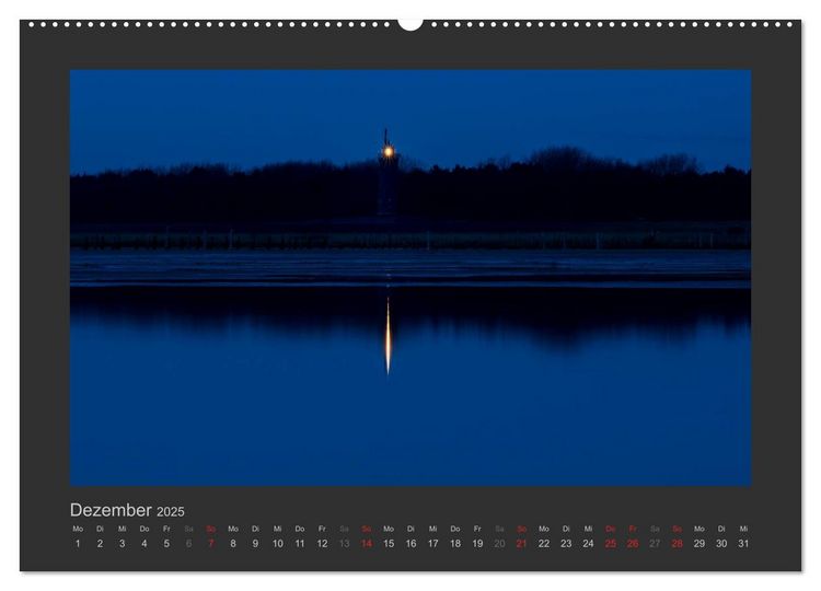 Produktbild: Impressionen aus St. Peter-Ording (Wandkalender 2025 DIN A2 quer), CALVENDO Monatskalender