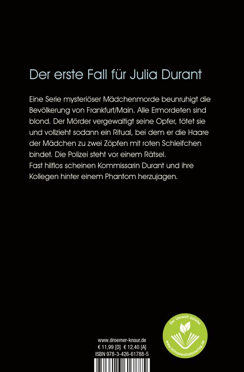 Produktbild: Jung, blond, tot / Julia Durant Band 1