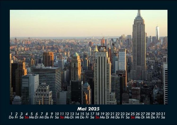 Produktbild: New York 2025 Fotokalender DIN A5