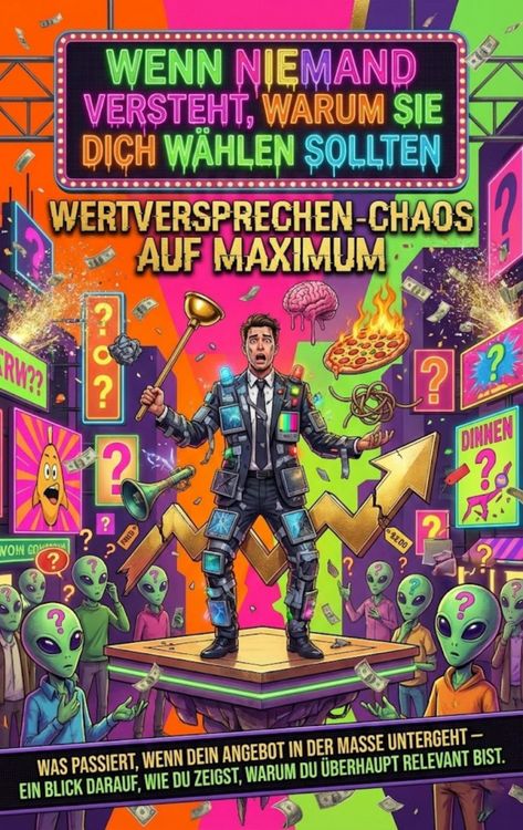 Produktbild: Wenn Niemand Versteht, Warum Sie Dich W&auml;hlen Sollten: Wertversprechen-Chaos Auf Maximum