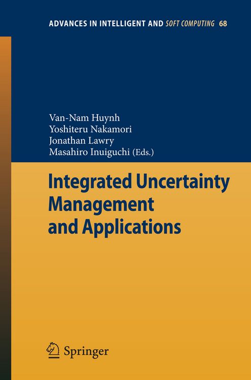 Produktbild: Integrated Uncertainty Management and Applications