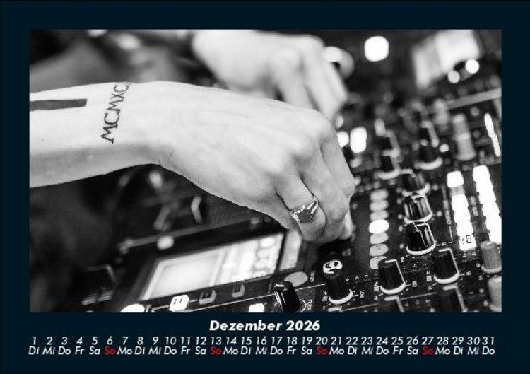 Produktbild: Musik 2026 Fotokalender DIN A5