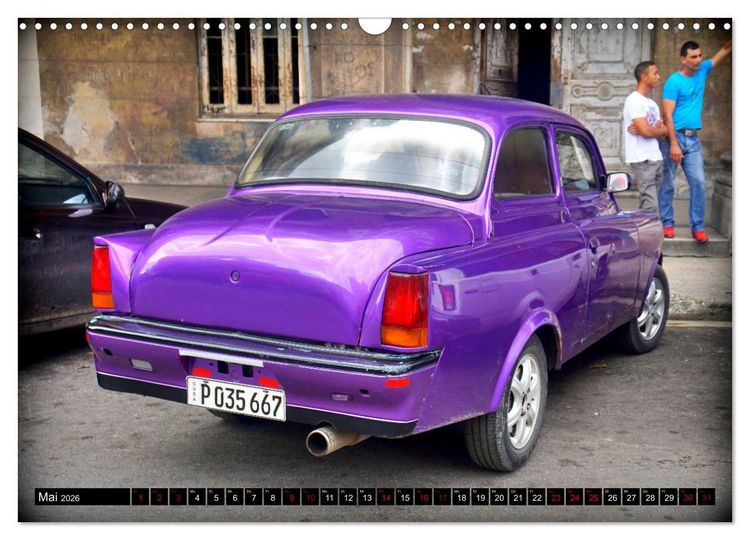 Produktbild: SKODA HITS - Oldtimer der CSSR in Kuba (Wandkalender 2026 DIN A3 quer), CALVENDO Monatskalender