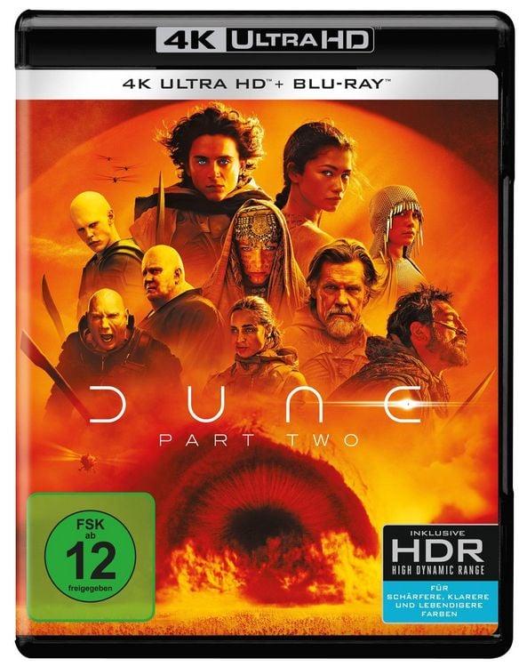 Produktbild: Dune: Part Two (4K Ultra HD) (+ Blu-ray)
