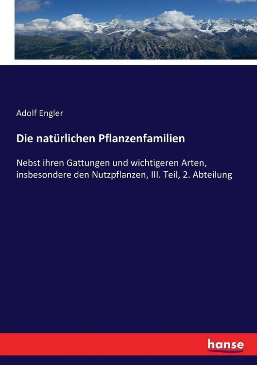 Produktbild: Die nat&uuml;rlichen Pflanzenfamilien