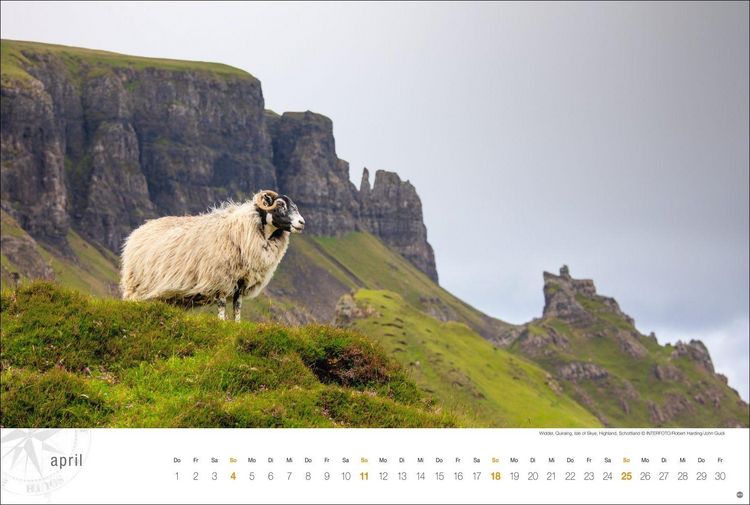 Produktbild: Schottland Globetrotter Kalender 2027 - Von wilden K&uuml;sten, Seen und Bergen
