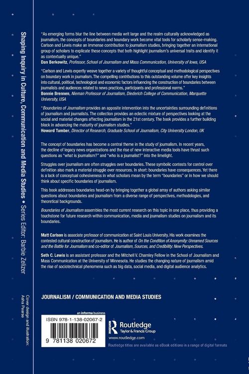 Produktbild: Boundaries of Journalism