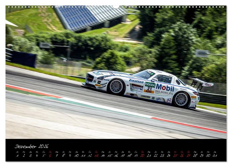 Produktbild: EMOTIONS ON THE GRID - GT Masters (Wandkalender 2026 DIN A2 quer), CALVENDO Monatskalender