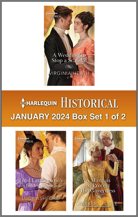 Produktbild: Harlequin Historical January 2024 - Box Set 1 of 2