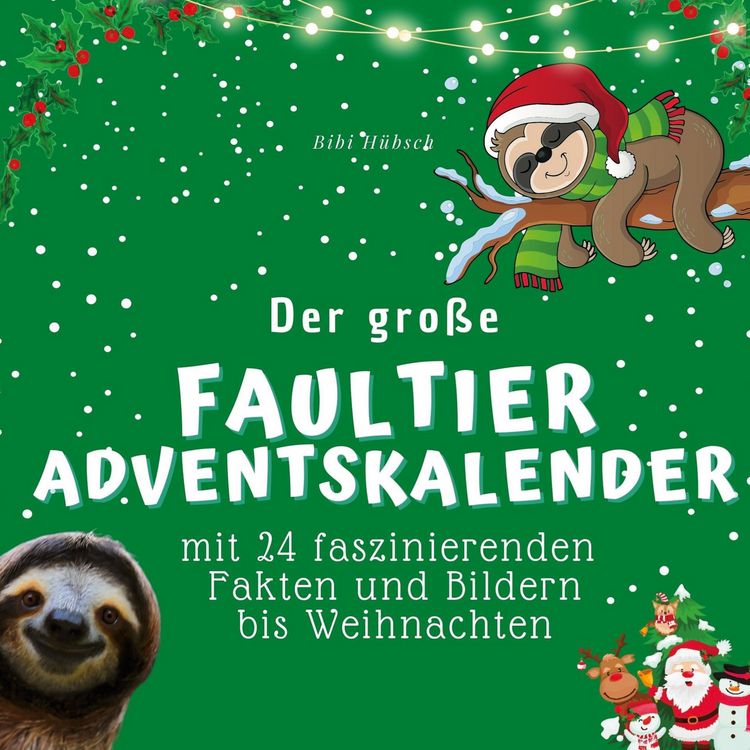 Produktbild: Der gro&szlig;e Faultier-Adventskalender