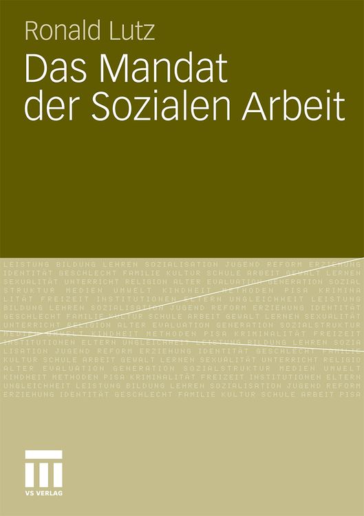 Produktbild: Das Mandat der Sozialen Arbeit