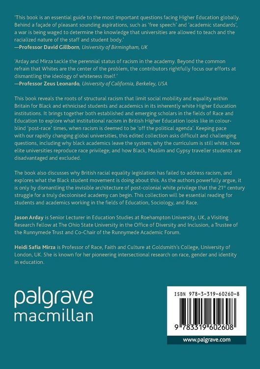 Produktbild: Dismantling Race in Higher Education