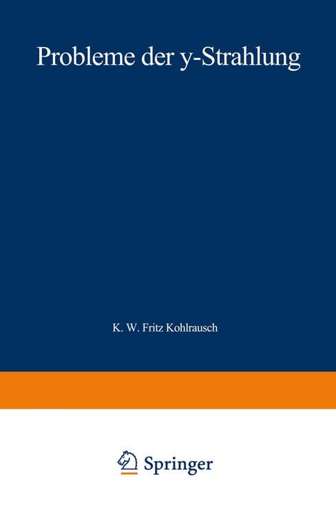 Produktbild: Probleme der &gamma;-Strahlung