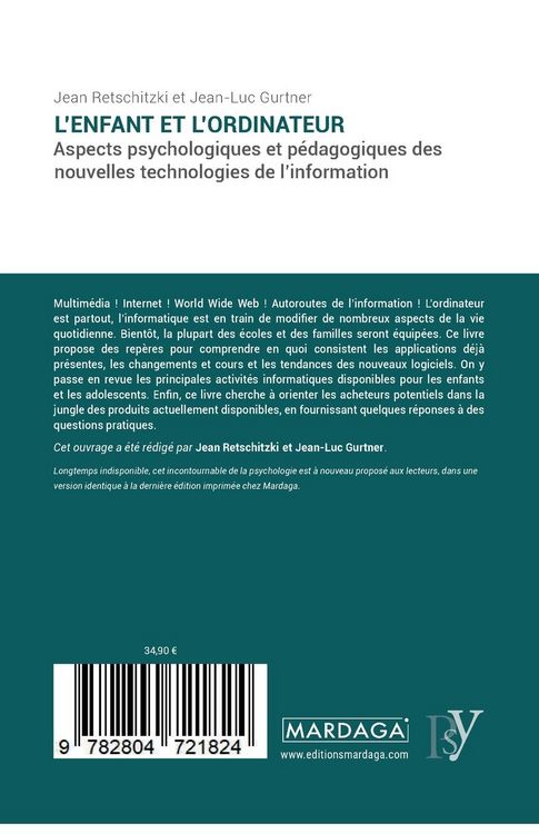 Produktbild: L'enfant et l'ordinateur