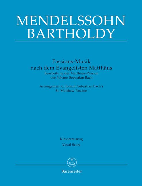 Produktbild: Passions-Musik nach dem Evangelisten Matth&auml;us -Bearbeitung der Matth&auml;us-Passion von Johann Sebastian Bach-