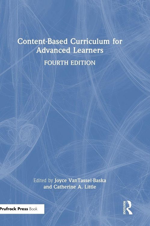 Produktbild: Content-Based Curriculum for Advanced Learners