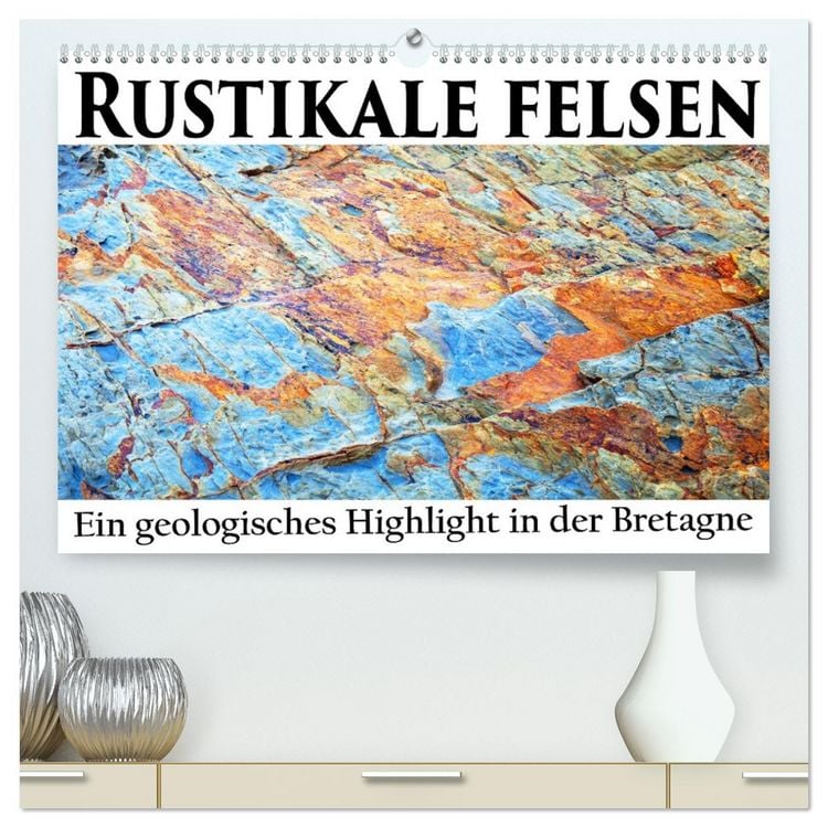 Produktbild: Rustikale Felsen (hochwertiger Premium Wandkalender 2026 DIN A2 quer), Kunstdruck in Hochglanz