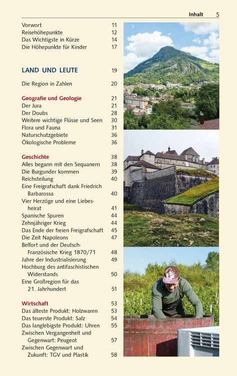 Produktbild: TRESCHER Reiseführer Französischer Jura