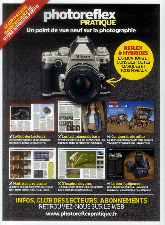 Produktbild: Photoreflex Pratique N8 Janvier 2014. Reussir Un Porrait Clair Et Net