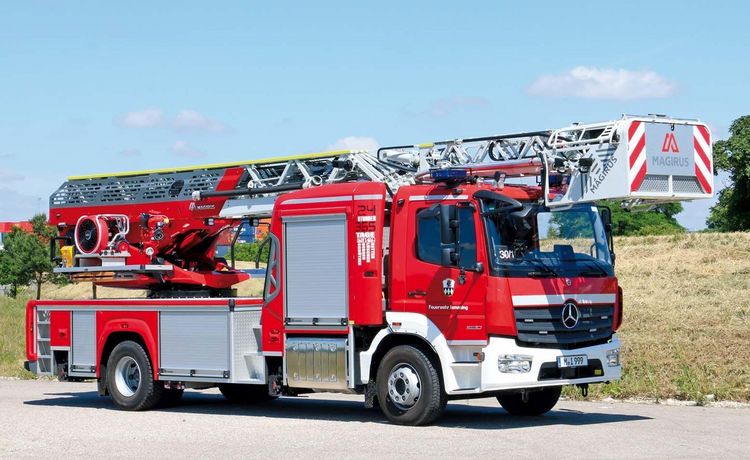 Produktbild: Feuerwehrfahrzeuge im Landkreis M&uuml;nchen