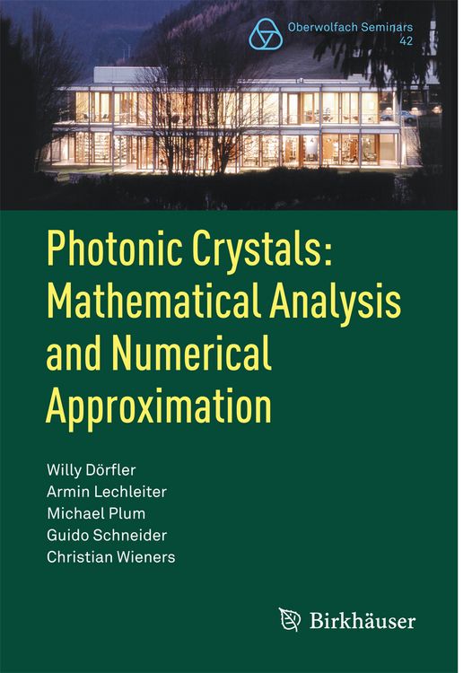 Produktbild: Photonic Crystals: Mathematical Analysis and Numerical Approximation