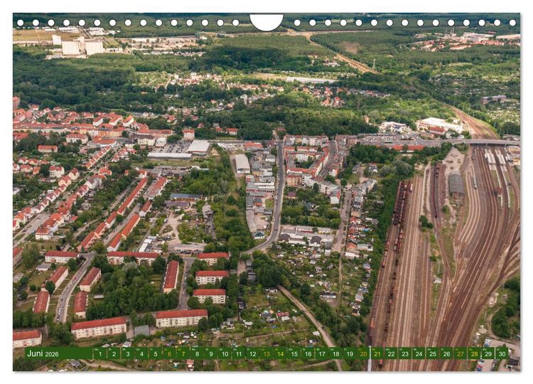 Produktbild: Eberswalde in Luftbildern (Wandkalender 2026 DIN A4 quer), CALVENDO Monatskalender