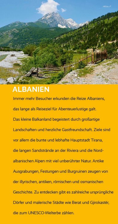 Produktbild: TRESCHER Reisef&uuml;hrer Albanien