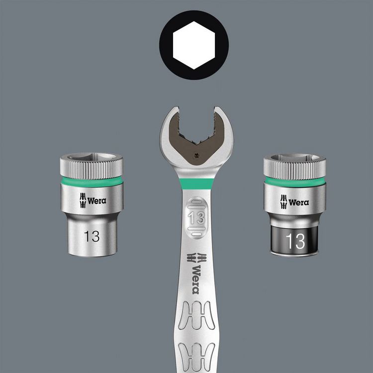 Produktbild: Wera 8790 C Impaktor Deep 05004839001 Innen-Sechskant Steckschl&uuml;sseleinsatz 24 mm 1/2" (12.5 mm)