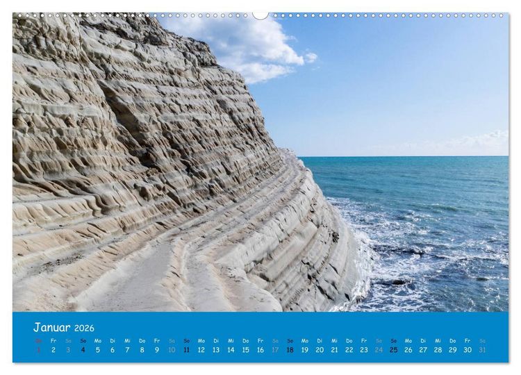 Produktbild: Traumhaftes Sizilien (hochwertiger Premium Wandkalender 2026 DIN A2 quer), Kunstdruck in Hochglanz