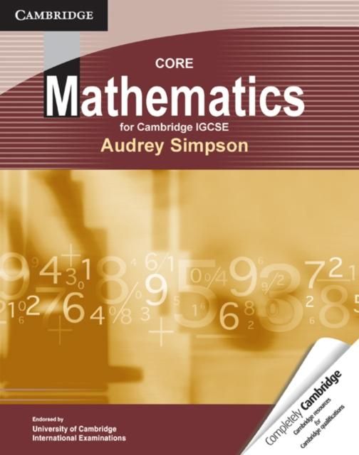Produktbild: Core Mathematics for Cambridge IGCSE eBook