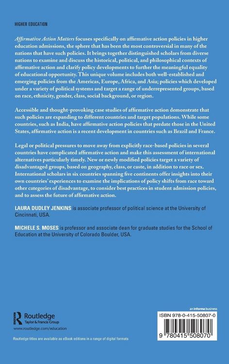 Produktbild: Affirmative Action Matters