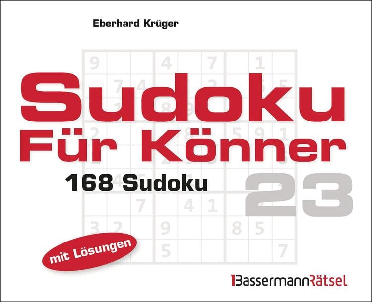 Produktbild: Sudoku f&uuml;r K&ouml;nner 23