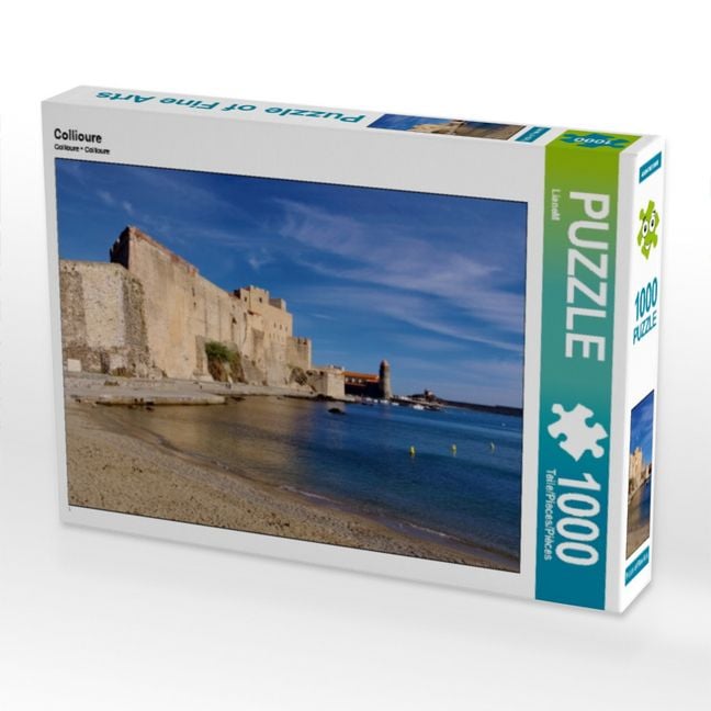 Produktbild: CALVENDO Puzzle Collioure 1000 Teile Puzzle quer | 1000 Teile Lege-Gr&ouml;&szlig;e 64 &times; 48 cm Foto-Puzzle f&uuml;r gl&uuml;ckliche Stunden