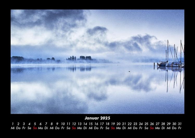Produktbild: Seeblick 2025 Fotokalender DIN A3