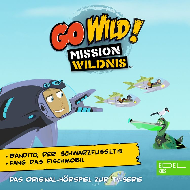 Produktbild: Bandito, der Schwarzfu&szlig;iltis / Fang das Fischmobil! (Das Original-H&ouml;rspiel zur TV-Serie)