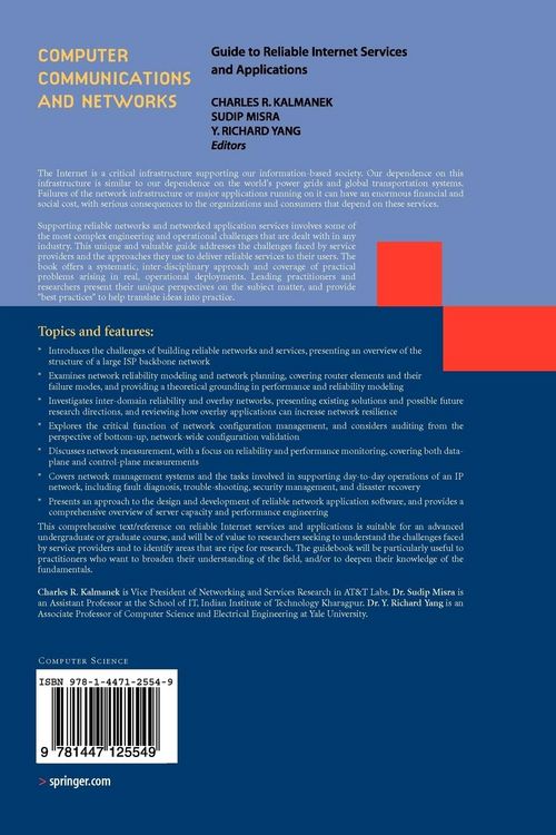 Produktbild: Guide to Reliable Internet Services and Applications