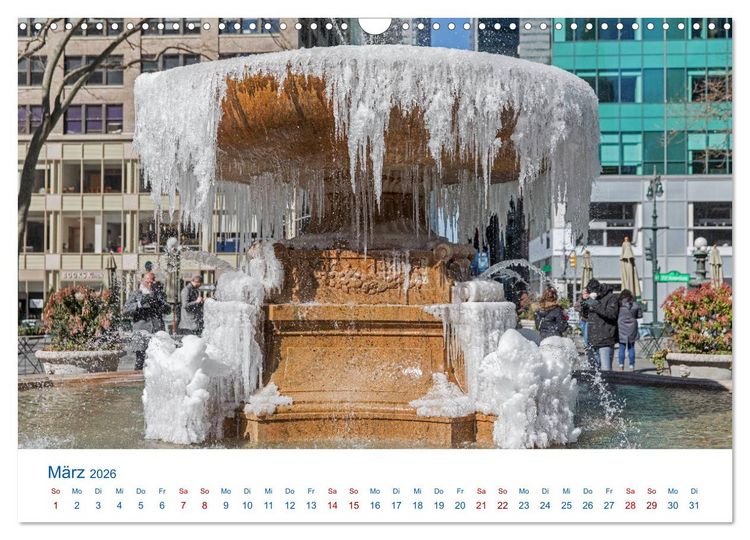 Produktbild: Die New Yorker City (Wandkalender 2026 DIN A3 quer), CALVENDO Monatskalender