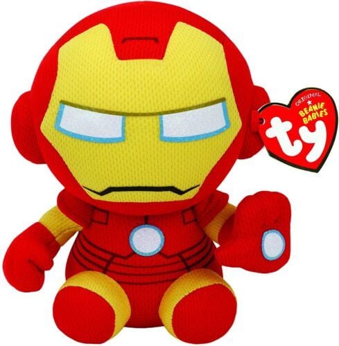 Produktbild: Iron Man 15cm, Material: 100% Polyester gepr&uuml;ft nach EN-71. Farbe: mehrfarbig
