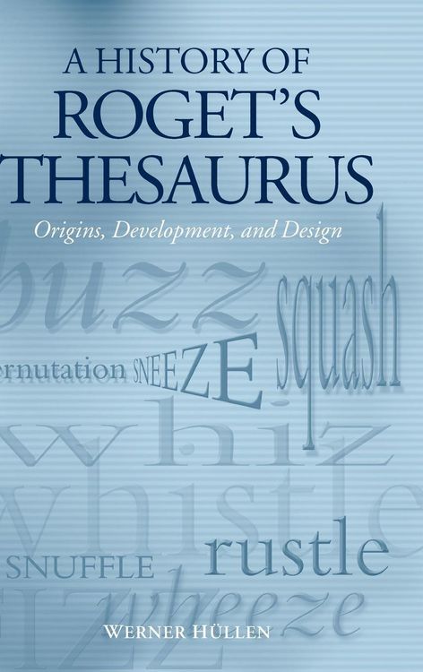Produktbild: A History of Roget's Thesaurus