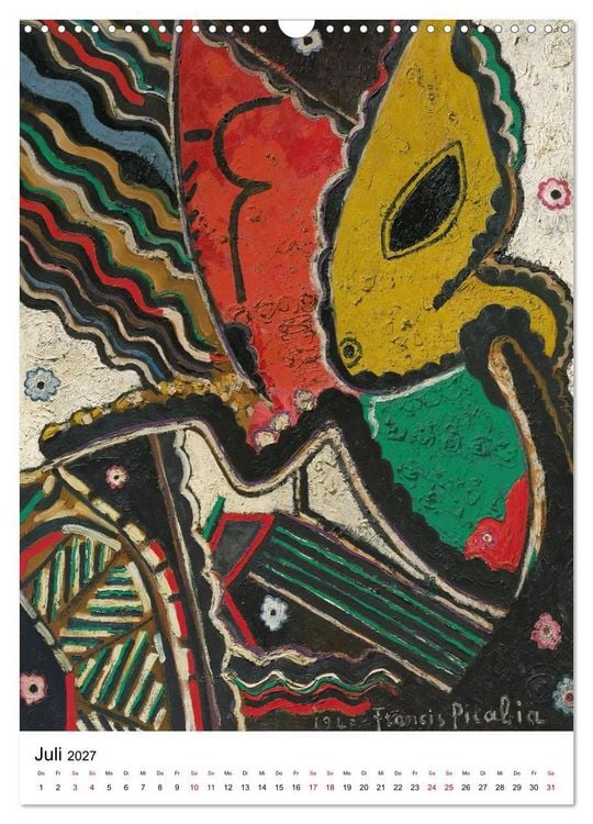 Produktbild: Francis Picabia (Wandkalender 2027 DIN A3 hoch), CALVENDO Monatskalender