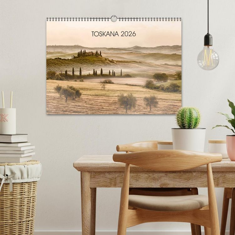 Produktbild: Toskana 2026 (Wandkalender 2026 DIN A3 quer), CALVENDO Monatskalender