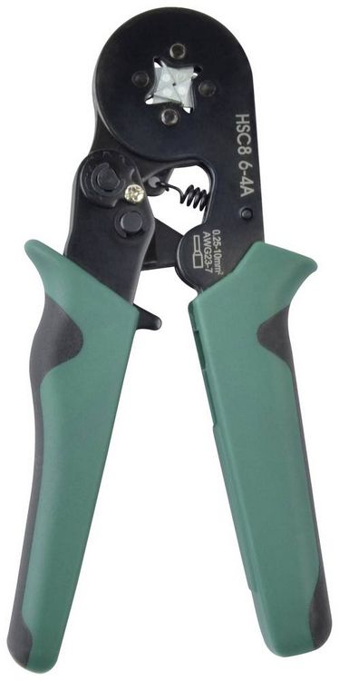 Produktbild: Br&uuml;der Mannesmann M10999 Crimpzangen-Set Aderendh&uuml;lsen 0.25 bis 10mm&sup2;