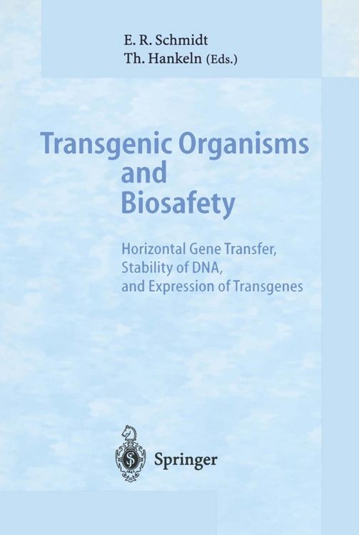 Produktbild: Transgenic Organisms and Biosafety