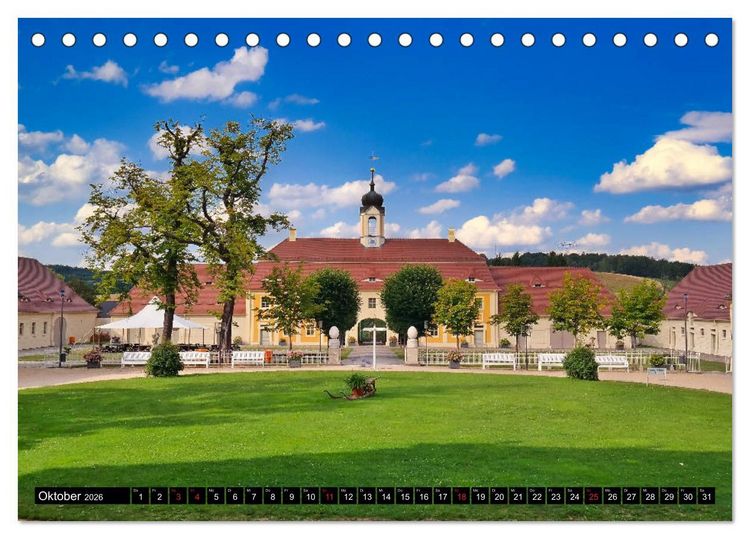 Produktbild: Perlen der Oberlausitz (Tischkalender 2026 DIN A5 quer), CALVENDO Monatskalender