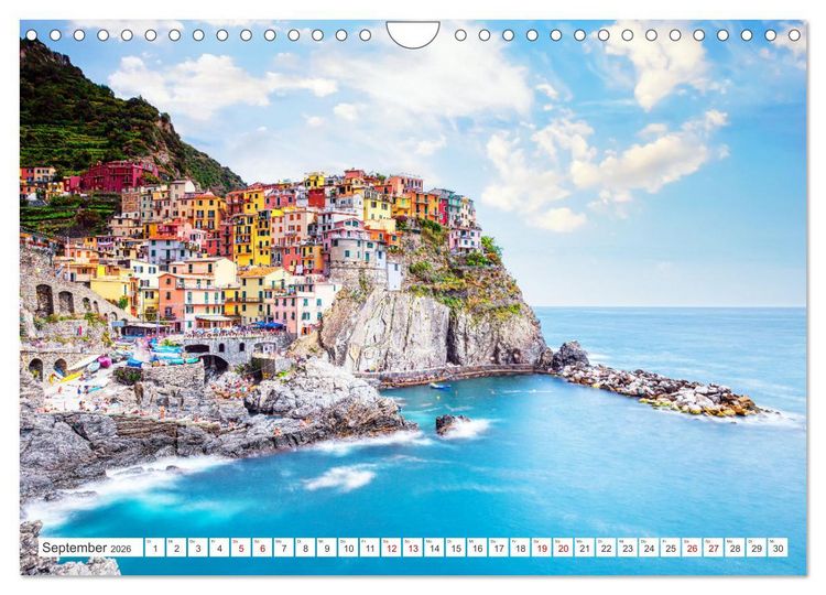 Produktbild: K&uuml;sten Impressionen (Wandkalender 2026 DIN A4 quer), CALVENDO Monatskalender