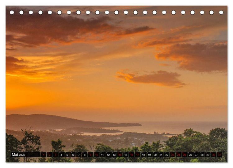 Produktbild: Inselwelt Karibik (Tischkalender 2026 DIN A5 quer), CALVENDO Monatskalender