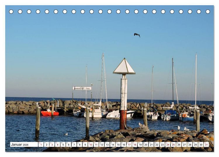 Produktbild: Ostseebad Insel Poel (Tischkalender 2026 DIN A5 quer), CALVENDO Monatskalender
