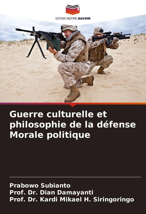 Produktbild: Guerre culturelle et philosophie de la d&eacute;fense Morale politique